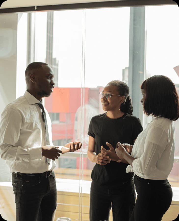 Team working together